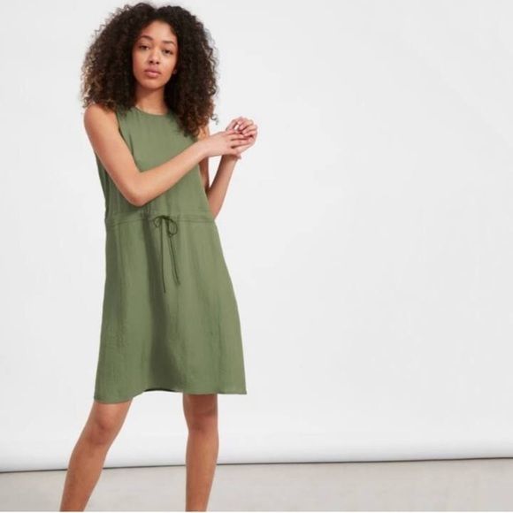 Everlane Dresses & Skirts - Everlane Goweave Fabric Drawstring Waist Dress